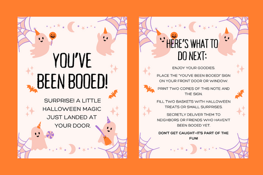 Free “You’ve Been Booed!” Printable + Boo Basket Ideas