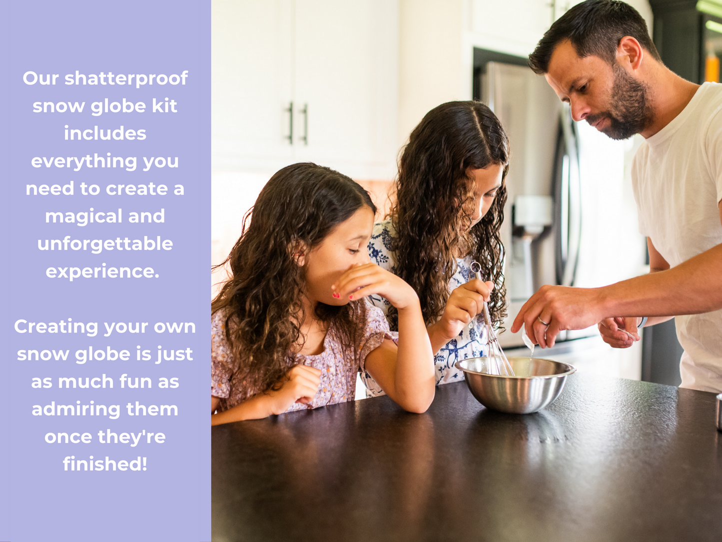 Sparkling Pink Unicorn Snow Globe Kit