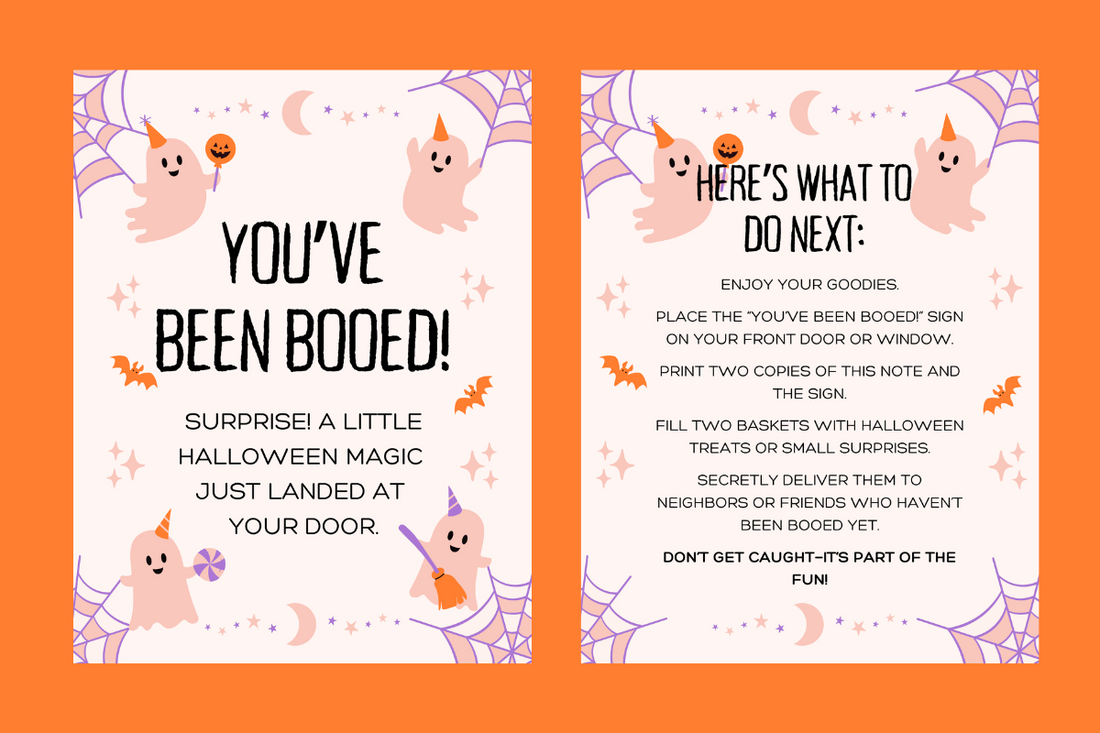 Free “You’ve Been Booed!” Printable + Boo Basket Ideas