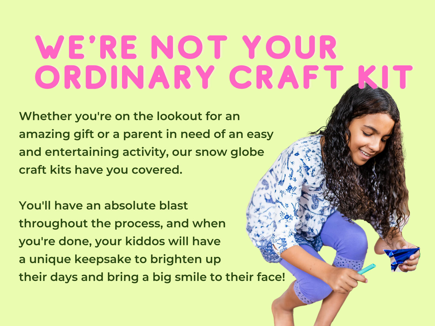 Mighty Brachiosaurus Dinosaur Snow Globe Kit