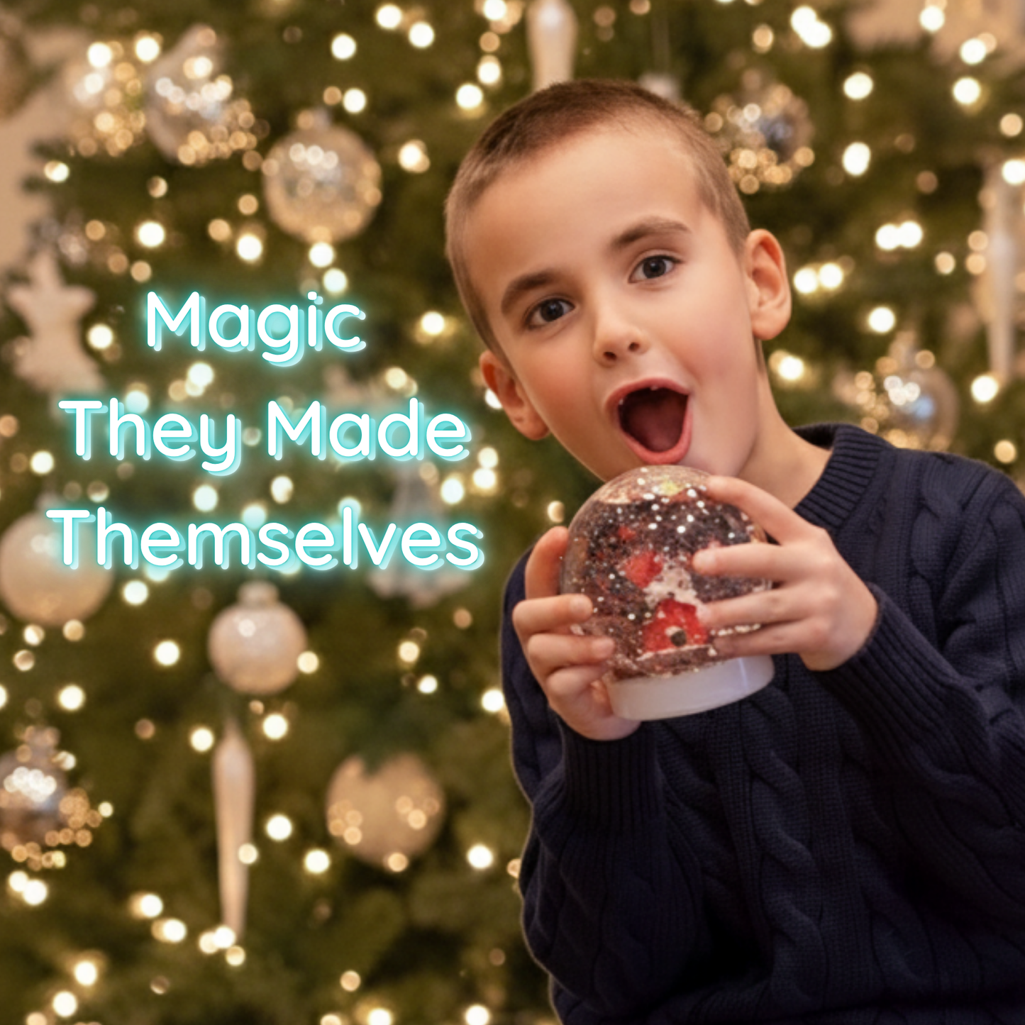 Cozy Penguin with Pink Hat Snow Globe Kit