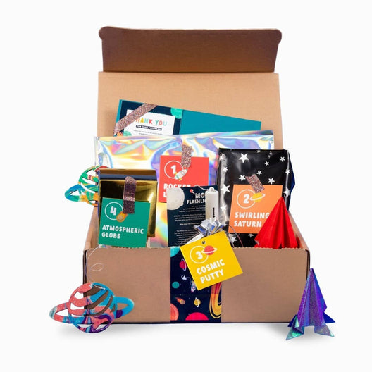 All crafts and activities included in the Space Kit