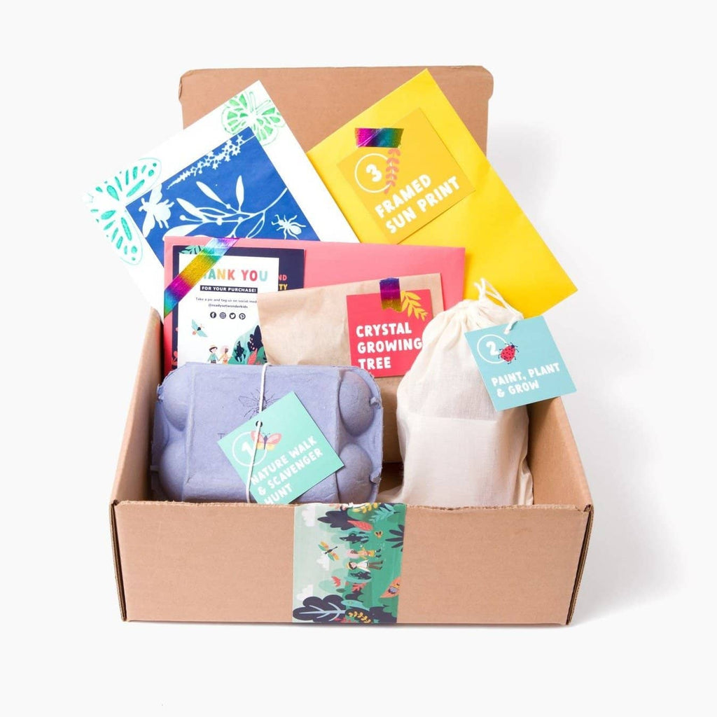 Everything included in the Nature Kit craft box