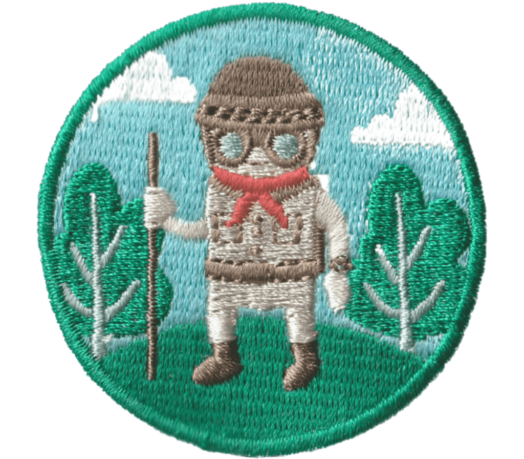 Special Nature Kit embroidered sticker badge