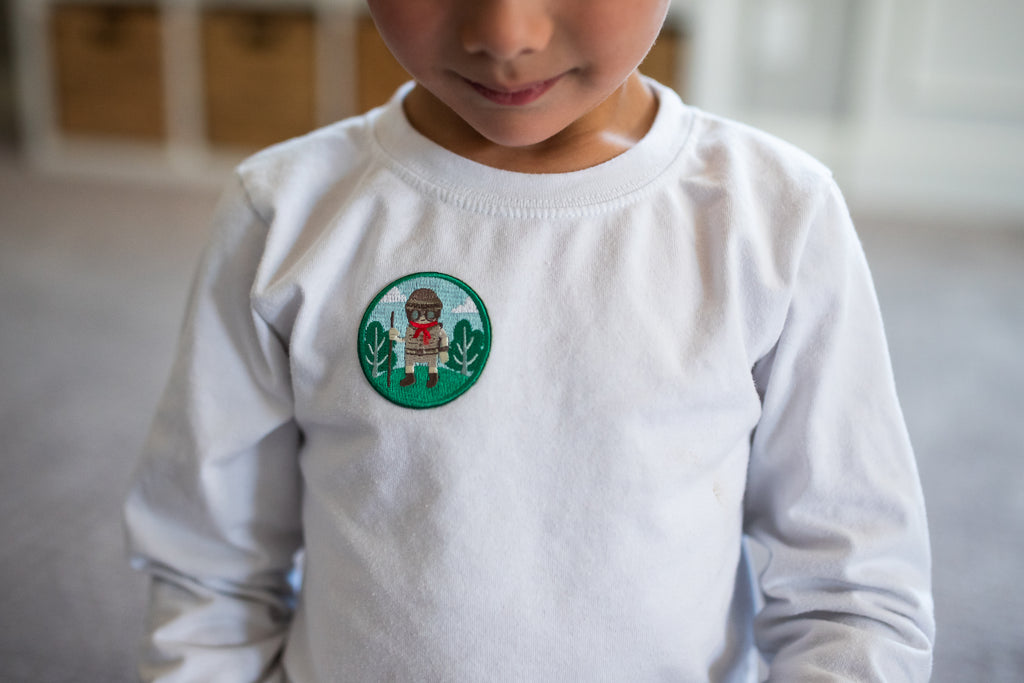 Embroidered Sticker Badge